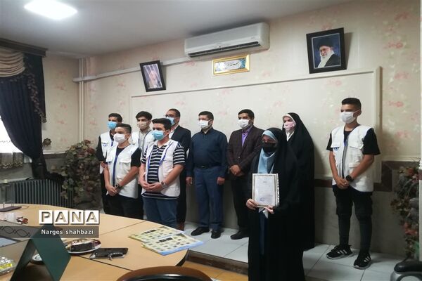 تجلیل از خبرنگاران پانا شهرستان قدس