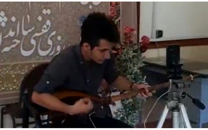 کسب مقام اول بخش آوایی  جشنواره فردا توسط دانش‌آموز گلوگاهی / فیلم
