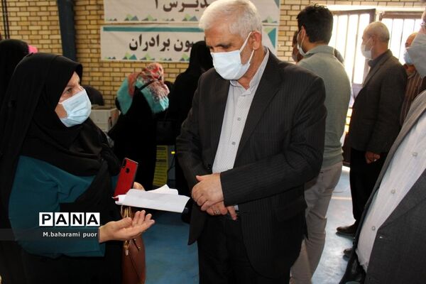 واکسیناسیون فرهنگیان شهرستان بویراحمد