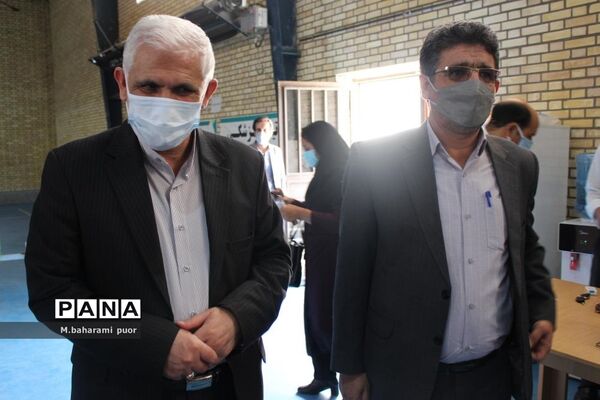 واکسیناسیون فرهنگیان شهرستان بویراحمد
