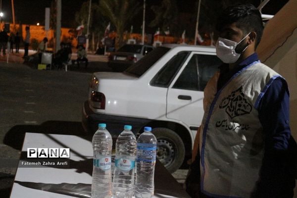 آغاز عزاداری دهه اول محرم در گلزار شهدای زابل