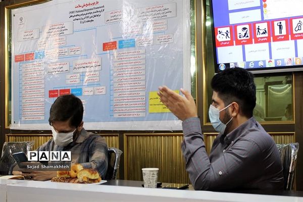 آیین تجلیل از خبرنگاران  توسط ستاد هدایت عملیات بحران دانشگاه جندی شاپور اهواز (EOC)