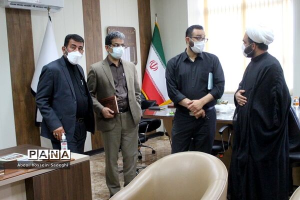 جلسه هماهنگی سوگواره احلی من العسل در معاونت پرورشی  و فرهنگی  آموزش و پرورش استان بوشهر