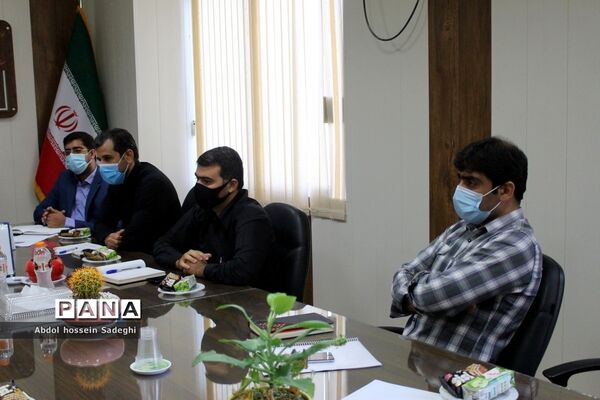 جلسه هماهنگی سوگواره احلی من العسل در معاونت پرورشی  و فرهنگی  آموزش و پرورش استان بوشهر
