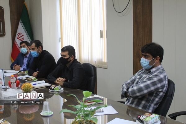 جلسه هماهنگی سوگواره احلی من العسل در معاونت پرورشی  و فرهنگی  آموزش و پرورش استان بوشهر