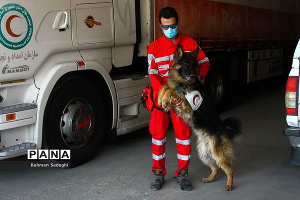 بازدید خبرنگاران از سازمان امداد و نجات جمعیت هلال احمر