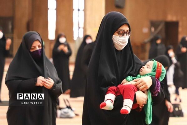 آیین شیرخوارگان حسینی در شهر جعفریه قم