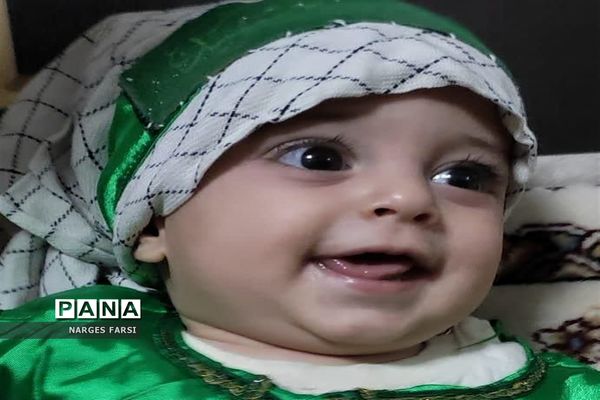 آیین شیرخوارگان حسینی در شهر جعفریه قم