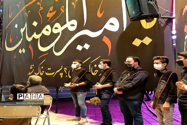 مراسم عزاداری دهه اول محرم در مشهد