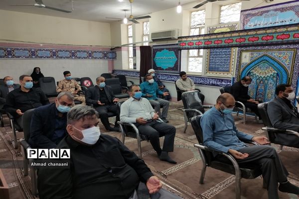 آیین بزرگداشت اولین سالگرد آسمانی شدن معاون سابق پرورشی اداره آموزش و پرورش کارون