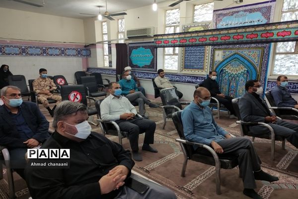 آیین بزرگداشت اولین سالگرد آسمانی شدن معاون سابق پرورشی اداره آموزش و پرورش کارون