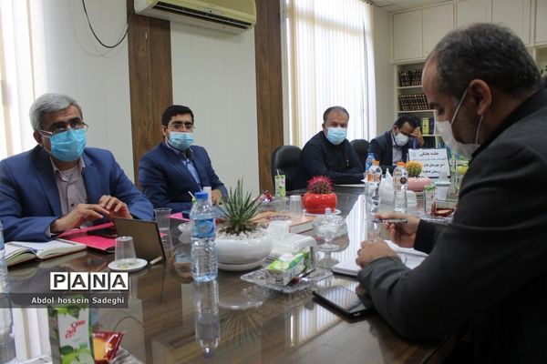 جلسه میزکار شهرستان‌ها و مناطق معاونت پرورشی و فرهنگی آموزش و پرورش استان بوشهر