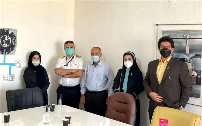 بازدید نمایندگان مجلس دانش‌آموزی استان قزوین از هنرستان هوانوردی آموت آسمان