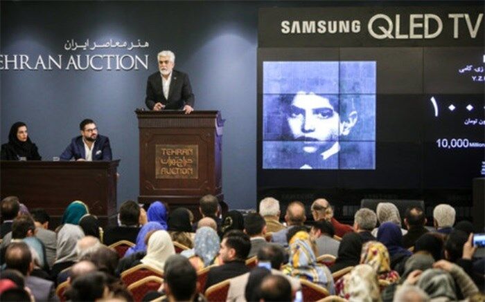 فروش  ۴۲ میلیاردی چهاردهمین حراج تهران بدون شکستن رکورد حراج قبلی