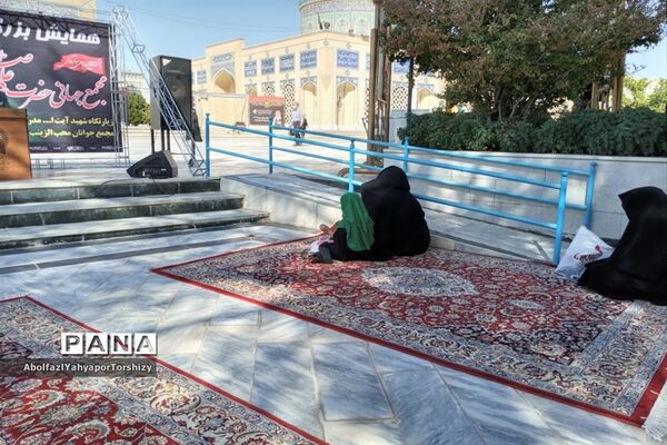 برگزاری مراسم شیر خوارگان حسینی در زیارتگاه شهید مدرس