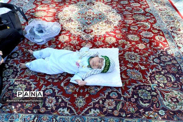 برگزاری مراسم شیر خوارگان حسینی در زیارتگاه شهید مدرس