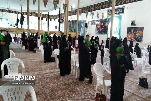 شیرخوارگان حسینی در درمیان
