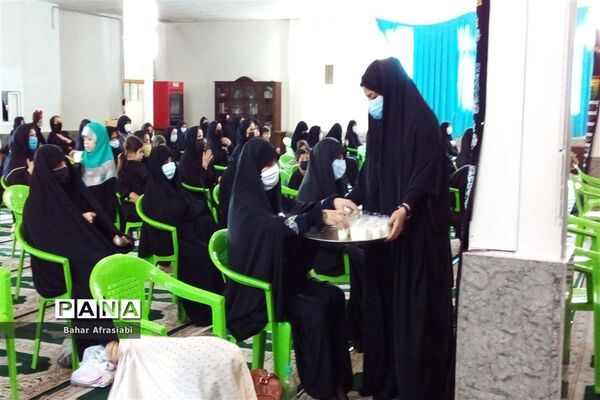 برگزاری مراسم شیرخوارگان حسینی در مسجد جامع آبشناسان