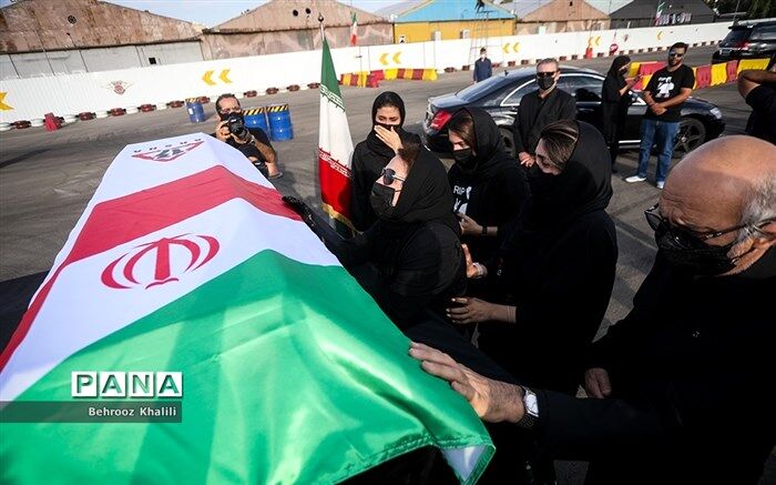 پیکر ارشا اقدسی کنار پیمان ابدی آرام گرفت