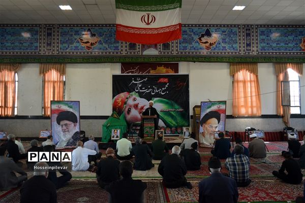 اولین نماز جمعه ماه محرم الحرام در شهرستان خوسف