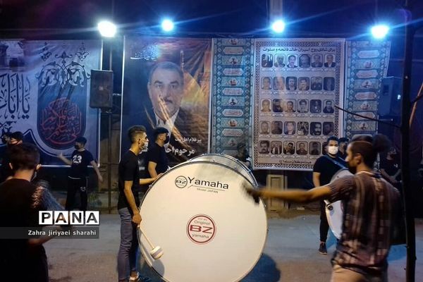 مراسم عزاداری اباعبدالله الحسین در شهرک خاورشهر