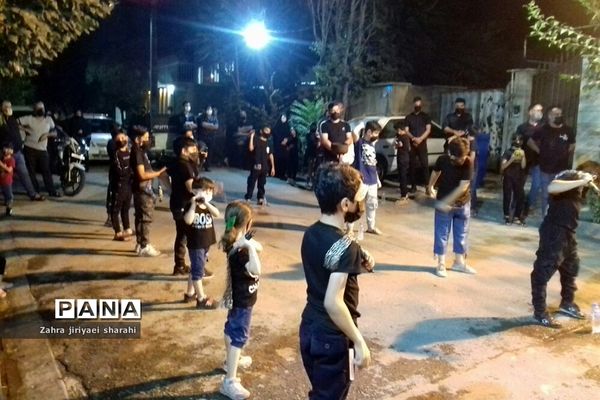 مراسم عزاداری اباعبدالله الحسین در شهرک خاورشهر