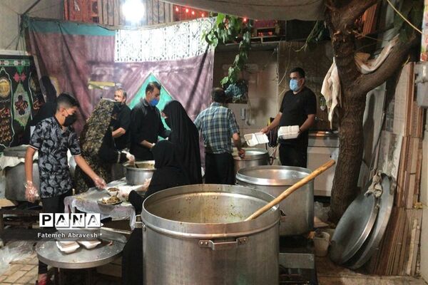 برگزاری مراسم عزاداری دهه اول محرم در محله افسریه تهران