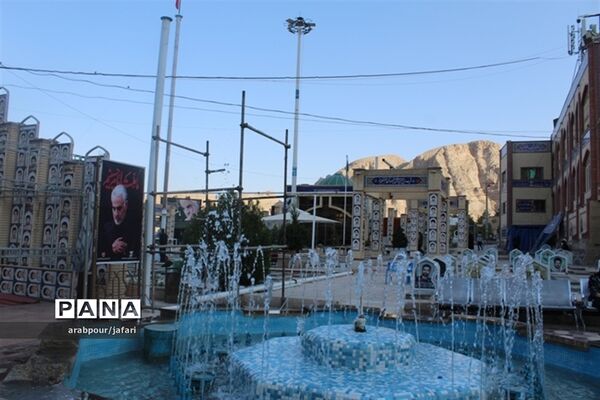برگزاری سوگواره  احلی من العسل در جوار مرقد حاج قاسم سلیمانی