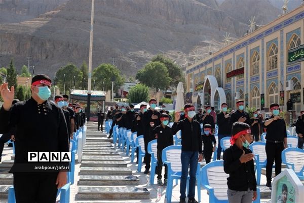 برگزاری سوگواره  احلی من العسل در جوار مرقد حاج قاسم سلیمانی