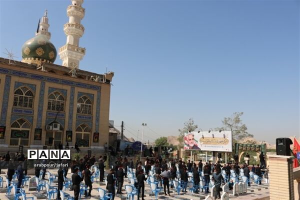 برگزاری سوگواره  احلی من العسل در جوار مرقد حاج قاسم سلیمانی