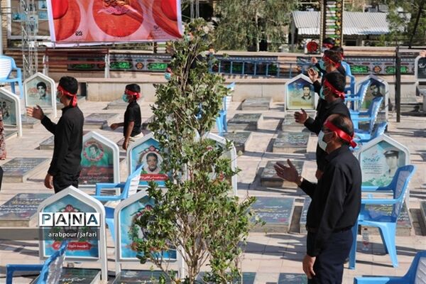 برگزاری سوگواره  احلی من العسل در جوار مرقد حاج قاسم سلیمانی