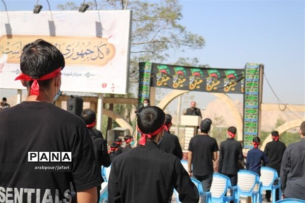 برگزاری سوگواره  احلی من العسل در جوار مرقد حاج قاسم سلیمانی