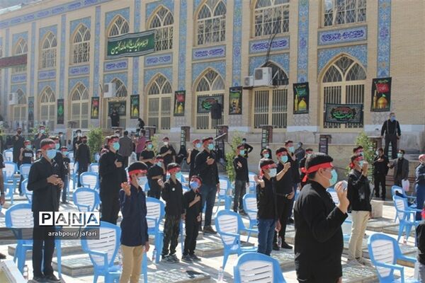 برگزاری سوگواره  احلی من العسل در جوار مرقد حاج قاسم سلیمانی