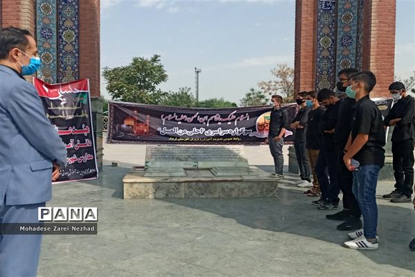 نهمین دوره سوگواری احلی من العسل در شهرستان قرچک