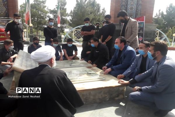 نهمین دوره سوگواری احلی من العسل در شهرستان قرچک