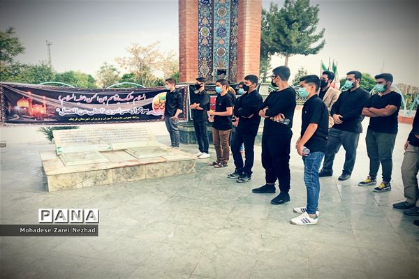 نهمین دوره سوگواری احلی من العسل در شهرستان قرچک