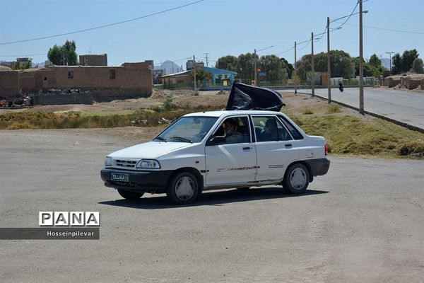 همایش خودرویی احلی من العسل در شهرستان خوسف