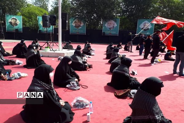 برگزاری ویژه برنامه سوگواره  احلی من العسل در منطقه19