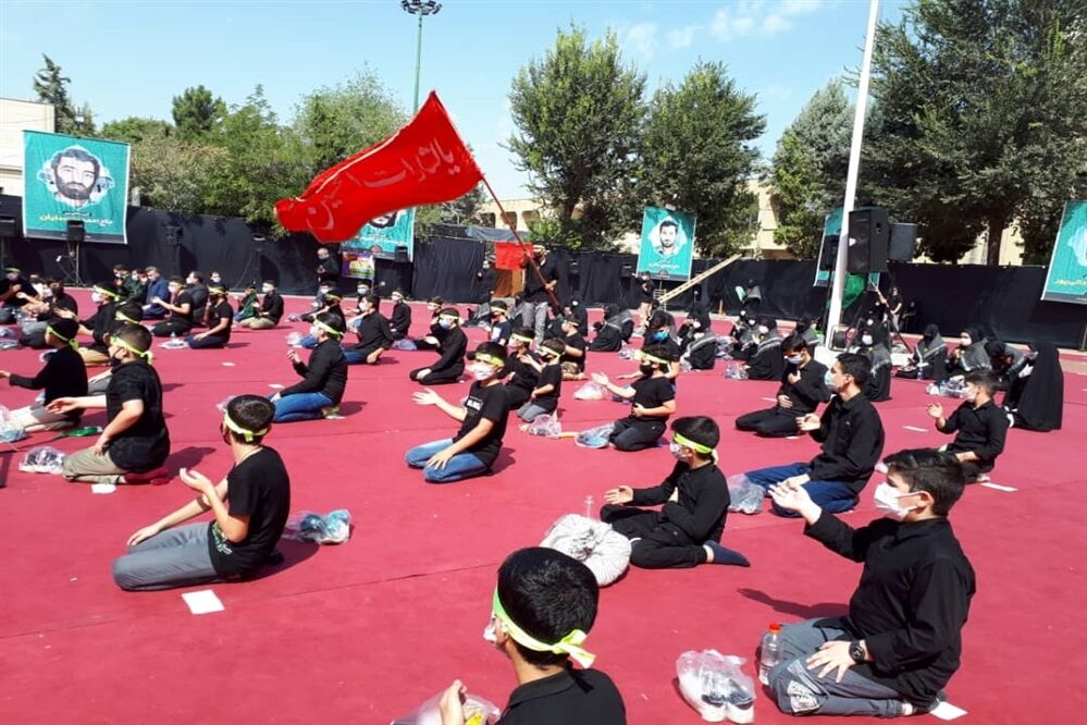 برگزاری ویژه برنامه سوگواره  احلی من العسل در منطقه19