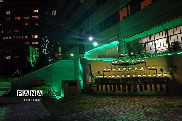 مراسم سوگواری امام حسین (ع) در منطقه ۵ شهر تهران