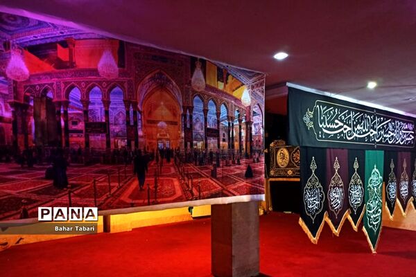 مراسم سوگواری امام حسین (ع) در منطقه ۵ شهر تهران