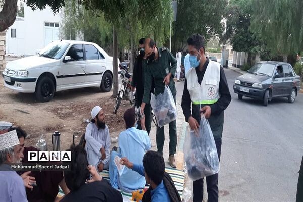 توزیع ماسک رایگان در چابهار