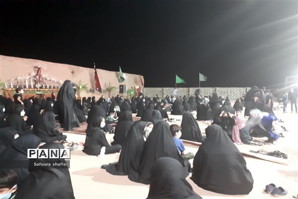 مراسم عزاداری شب ۸ماه محرم  روستای خوانشرف نهبندان