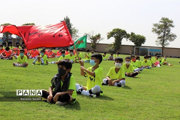 مراسم عزاداری نوجوانان تیم فوتبال اسلامشهر