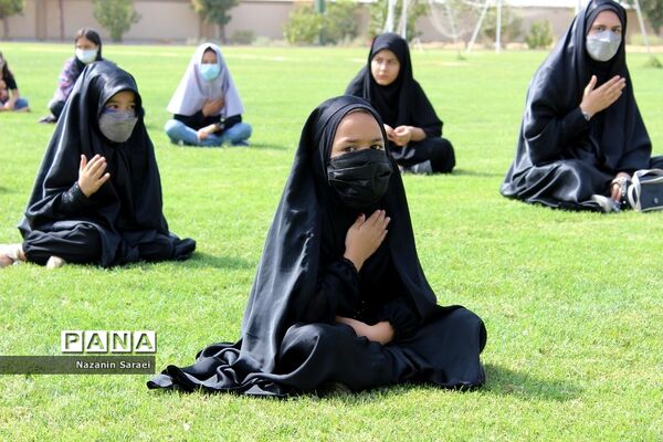 مراسم عزاداری نوجوانان تیم فوتبال اسلامشهر