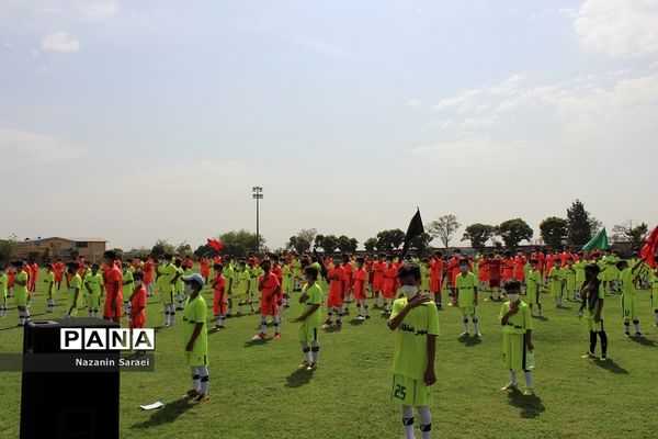 مراسم عزاداری نوجوانان تیم فوتبال اسلامشهر