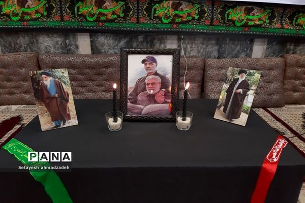 برگزاری مراسم عزاداری« دختران زینبی» در شهرستان گلوگاه