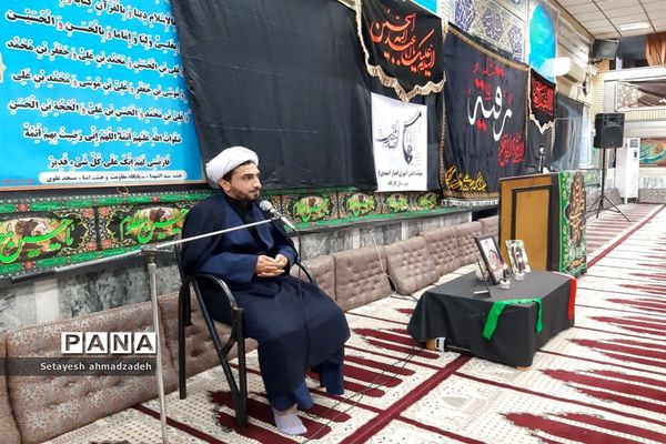 برگزاری مراسم عزاداری« دختران زینبی» در شهرستان گلوگاه