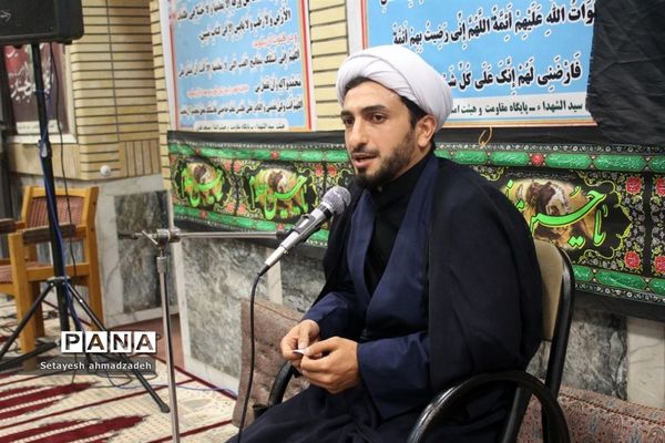 برگزاری مراسم عزاداری« دختران زینبی» در شهرستان گلوگاه