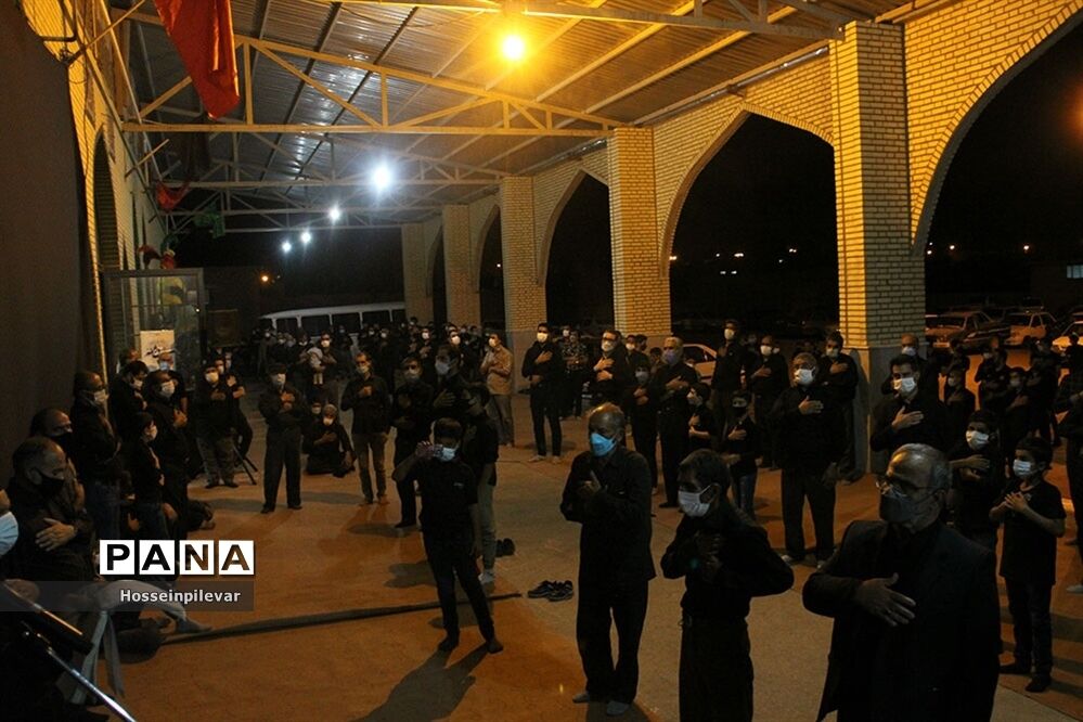 عزاداری شب تاسوعا در شهرستان خوسف